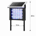【Clearance Sale】OGERY 3500V Solar Bug Zapper, High Power Cordless Mosquito Zapper with Smart Light Sensor, Dual Solar & USB Rechargeable Insect Killer for Patio, Garden, Backyard, Outdoor Use,back to school,back to school haul