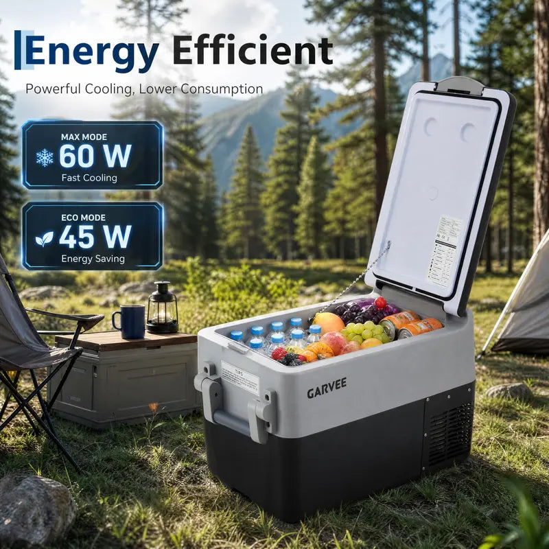 Portable 12V Car Refrigerator for Vehicles – Compact Car Fridge – Ideal for Travel, Road Trips, and Car Camping