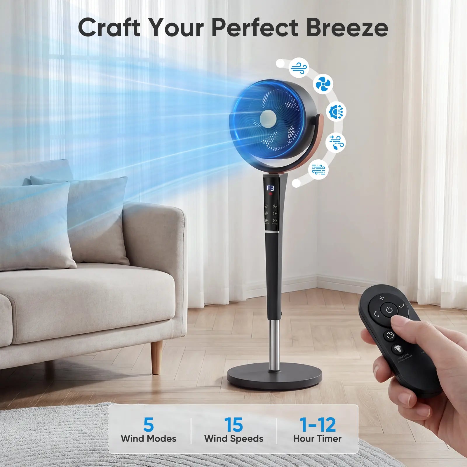 Smart Oscillating Pedestal