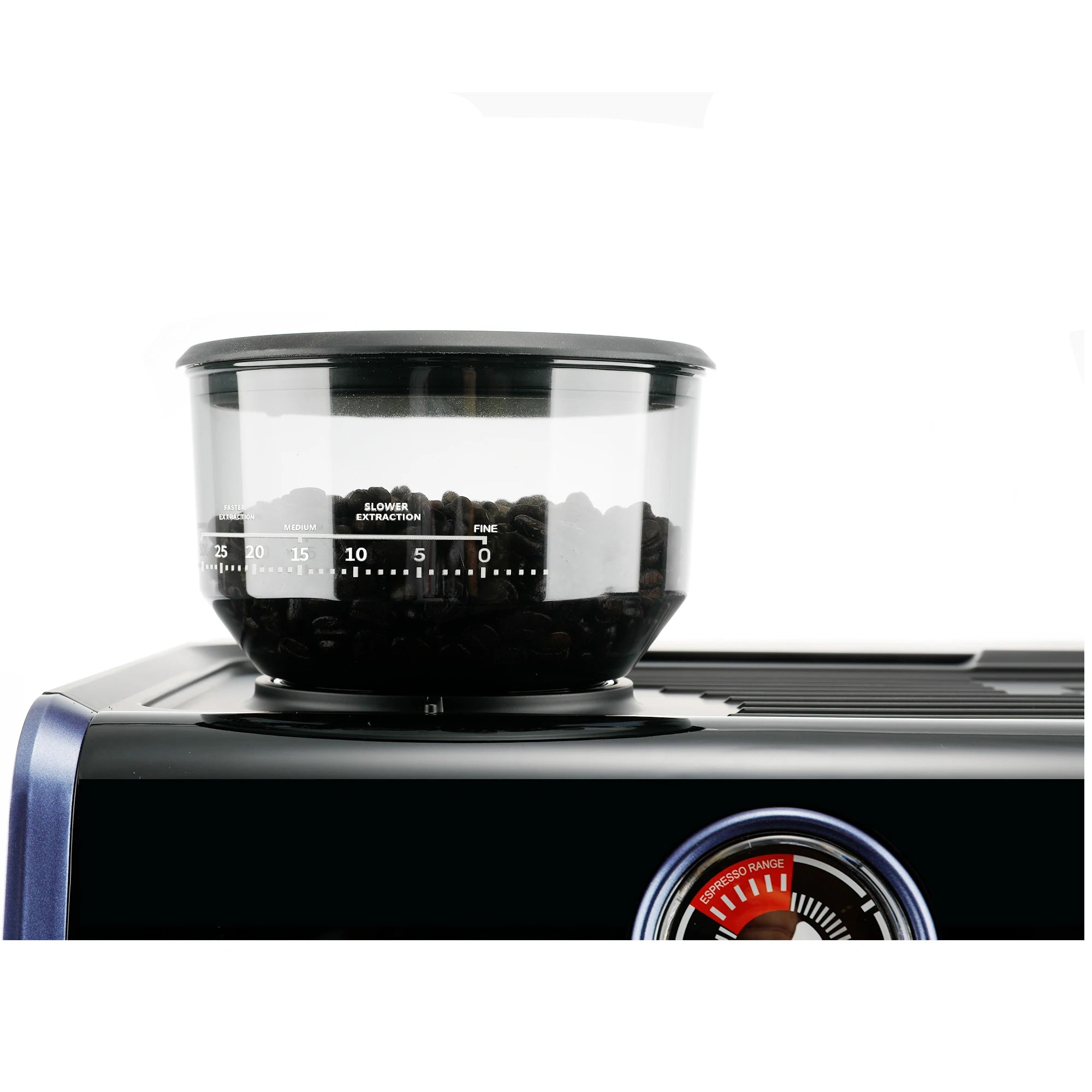 Cyetus All in One Home Barista Semi-Auto Espresso Machine Black CYK7601