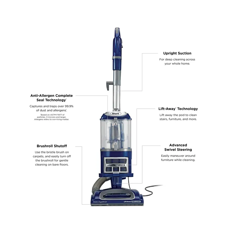 Shark Navigator Deluxe Upright Vacuum